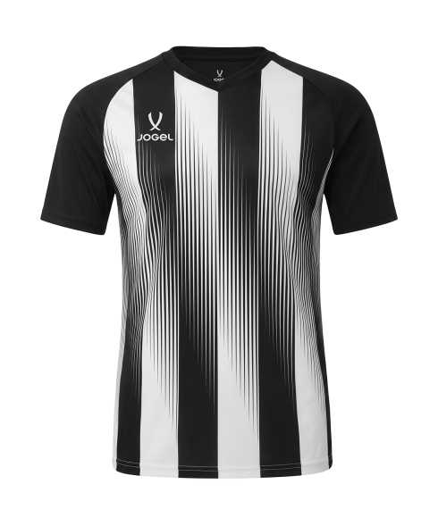 Футболка игровая JOGEL CAMP Striped Jersey, черный/белый
