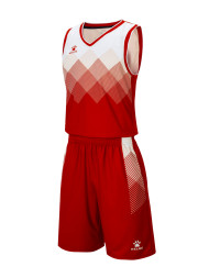 Детская баскетбольная форма KELME Children's Basketball Uniform Red