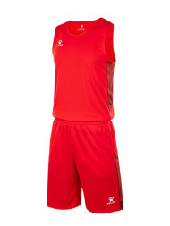 Детская баскетбольная форма KELME Children's Basketball Uniform Red