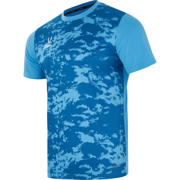 Футболка вратарская JOGEL DIVISION PerFormDRY SPLASH GK Jersey, голубой