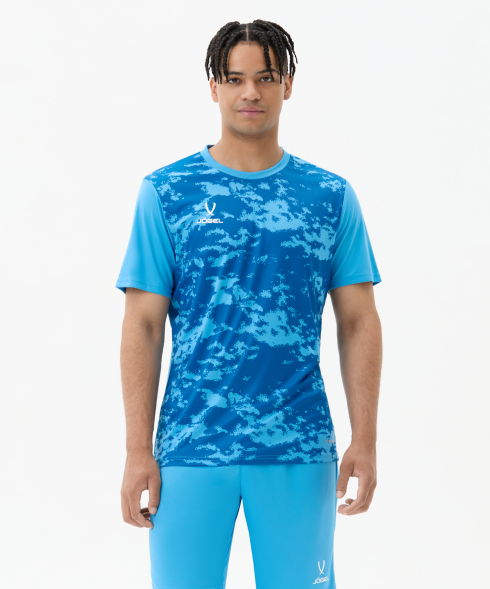 Футболка вратарская JOGEL DIVISION PerFormDRY SPLASH GK Jersey, голубой