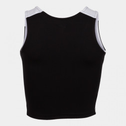 Топ RECORD II Черный-белый