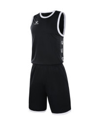 Баскетбольная форма KELME Children's Basketball Uniform Black
