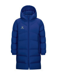 Детский пуховик KELME Children's Long Down Jacket Blue