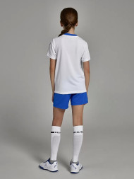 Детская футбольная форма KELME Short-Sleeved Football Suit (White/Blue)