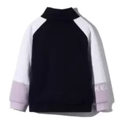 Детский свитшот KELME Girl's Round Neck Sweater Dark Blue