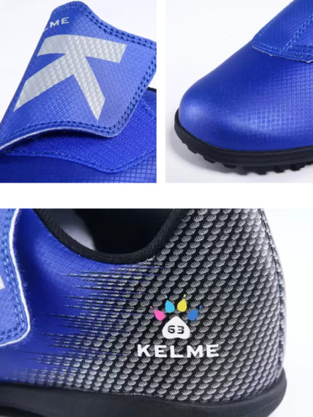 Детские шиповки KELME Children's Soccer Shoes (TF) Dark Blue