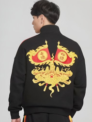 Олимпийка KELME Knitted Coat Black
