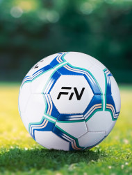Футбольный мяч FN Football Ball (Машинная сшивка) (Blue/White)