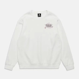 Свитшот KELME Knit Crew Neck Sweater White
