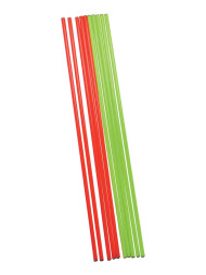 Слаломные стойки KELME Marking Rod 1m/10pcs (Orange/Light Green)
