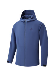 Демисезонная куртка KELME Hooded Woven Jacket Dark Blue
