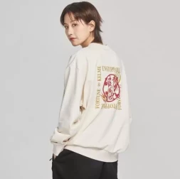 Свитшот KELME Round Neck Sweater White