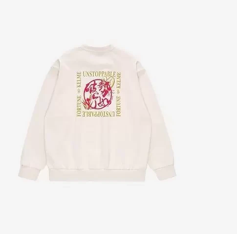 Свитшот KELME Round Neck Sweater White