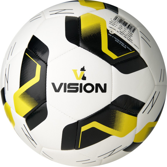 Мяч футб. VISION Striker FIFA, F325035, р.5, 32 пан.,гл.TPU,2подкл. слой, маш.сш., бело-черно-желтый
