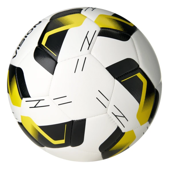Мяч футб. VISION Striker FIFA, F325035, р.5, 32 пан.,гл.TPU,2подкл. слой, маш.сш., бело-черно-желтый