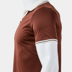 ФУТБОЛКА С КОРОТКИМ РУКАВОМ GALAXY КОРИЧНЕВЫЙ БЕЖЕВЫЙ