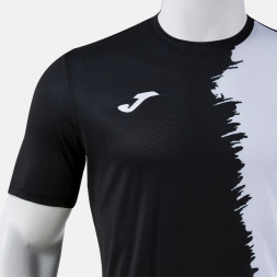 ФУТБОЛКА С КОРОТКИМ РУКАВОМ PICASHO ЧЕРНЫЙ БЕЛЫЙ