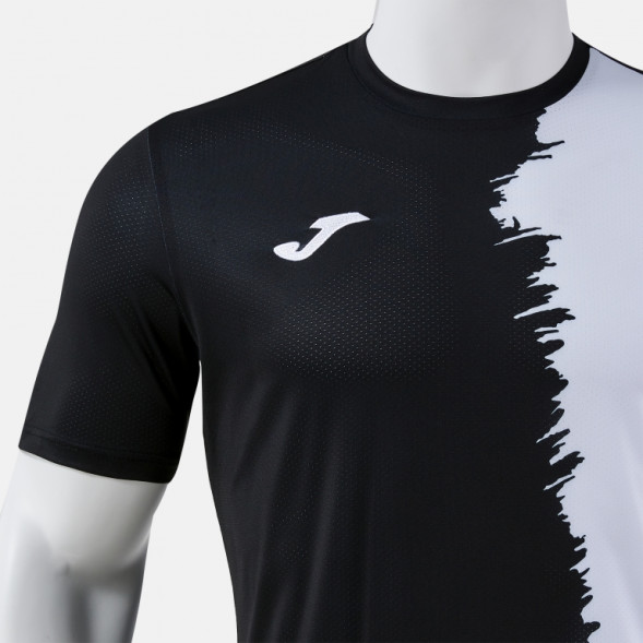 ФУТБОЛКА С КОРОТКИМ РУКАВОМ PICASHO ЧЕРНЫЙ БЕЛЫЙ