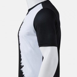 ФУТБОЛКА С КОРОТКИМ РУКАВОМ PICASHO ЧЕРНЫЙ БЕЛЫЙ