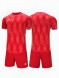 Футбольная форма KELME Short-Sleeved Football Suit Red