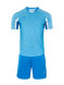 Футбольная форма KELME Short-Sleeved Football Suit Light Blue