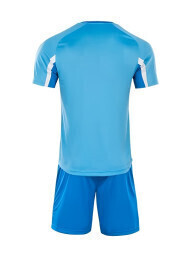 Футбольная форма KELME Short-Sleeved Football Suit Light Blue