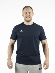 Футболка KELME Short Sleeve T-shirt Dark Blue