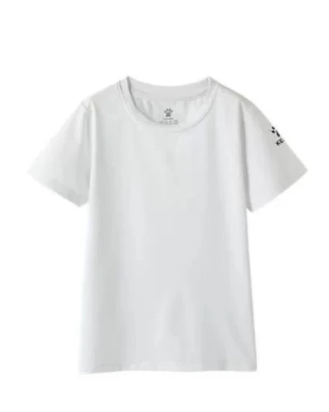 Детская футболка KELME Children's Crew Neck T-Shirt White