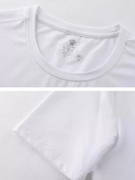 Детская футболка KELME Children's Crew Neck T-Shirt White