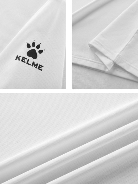 Детская футболка KELME Children's Crew Neck T-Shirt White