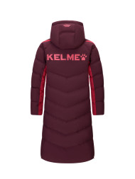 Пуховик KELME Long Down Jacket Burgundy