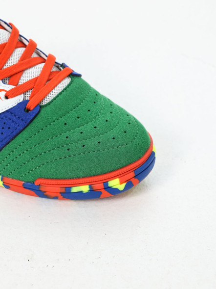 Футзалки KELME Men's Soccer Shoes (IN) (White/Green)