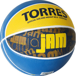 Мяч баскетбольный TORRES Jam, B02043, р.3
