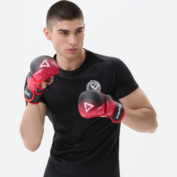 Перчатки INSANE MMA HYBRID, красный
