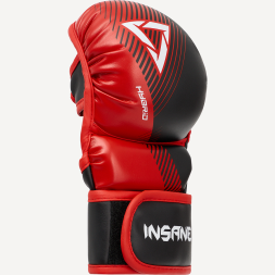 Перчатки INSANE MMA HYBRID, красный