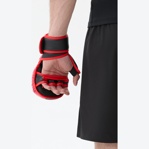 Перчатки INSANE MMA HYBRID, красный