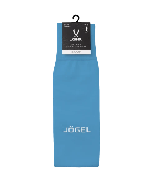 Гольфы футбольные JOGEL CAMP BASIC SLEEVE SOCKS, голубой/белый