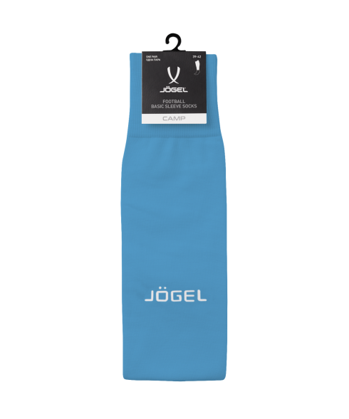 Гольфы футбольные JOGEL CAMP BASIC SLEEVE SOCKS, голубой/белый
