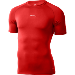 Футболка компрессионная с коротким рукавом JÖGEL CAMP PerFormDRY Top SS, красный