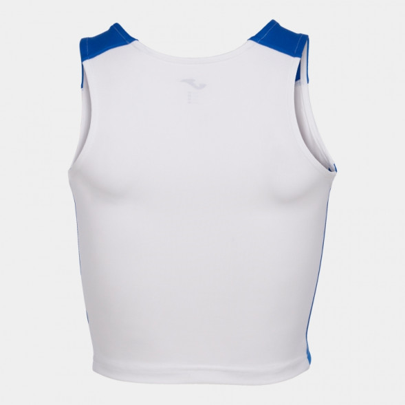 Топ RECORD II Белый-синий