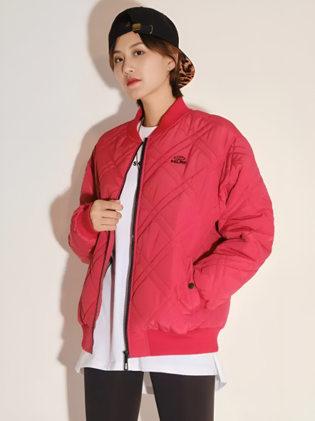 Бомбер KELME Short Padded Jacket Red