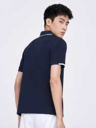 Футболка-поло KELME Short Sleeve Polo Shirt Dark Blue