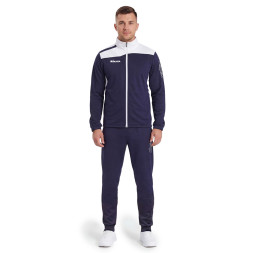 Костюм спорт. муж. MIKASA MT707/MT701-061-2XL, р. 2XL, 100% полиэстер, темносине-белый