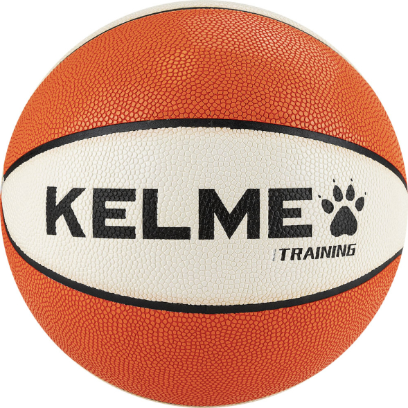 Мяч баск. KELME Hygroscopic, 8102QU5004-133, р.6, 8 панелей, ПУ, бут.кам., бело-оранжево-черный