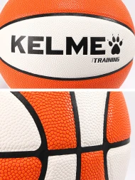 Мяч баскетбольный KELME Hygroscopic Basketball (White/Orange)