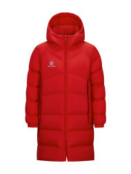 Детский пуховик KELME Children's Long Down Jacket Red