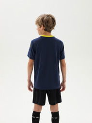 Детская футбольная форма KELME Short-Sleeved Football Suit (Dark Blue/Black)