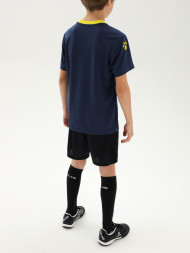 Детская футбольная форма KELME Short-Sleeved Football Suit (Dark Blue/Black)