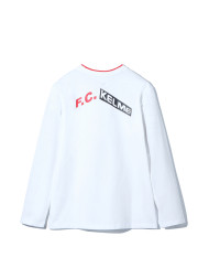 Детский лонгслив KELME Boys Long Sleeve T-Shirt White